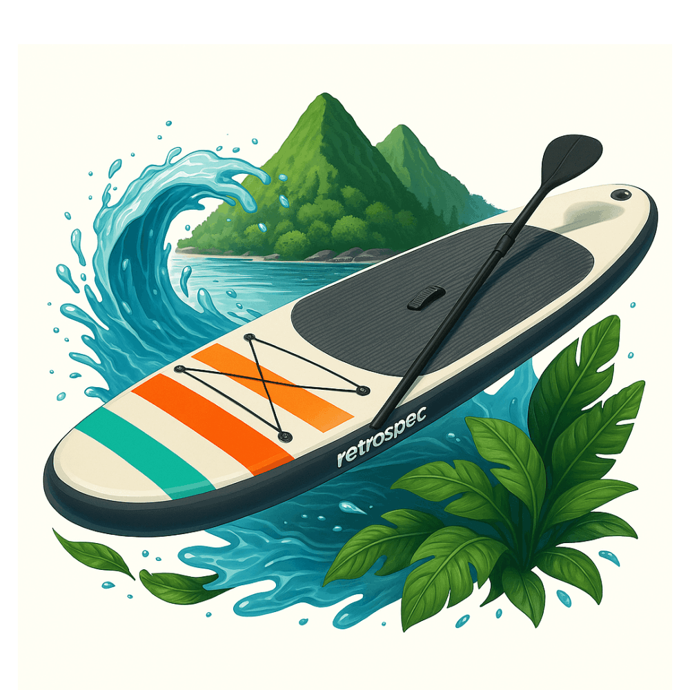 Prancha Insuflável Stand Up Paddle WK Plus 10' - Trendout.pt