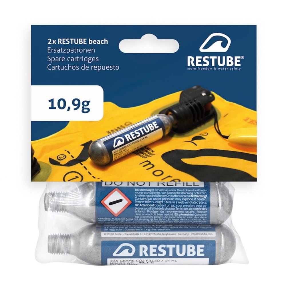 Recargas CO2 10.9g Restube Beach - Bóia Insuflável - Trendout.pt
