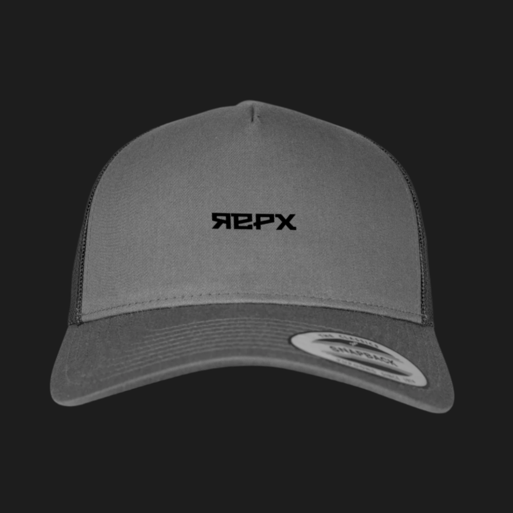 Snapback Boné Trucker REPX I Cinza - Trendout.pt