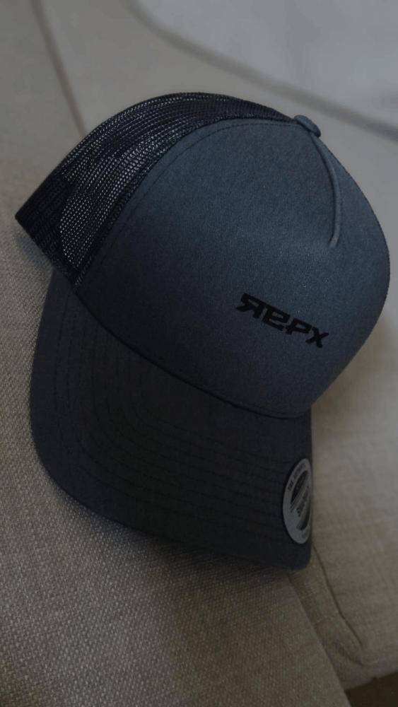 Snapback Boné Trucker REPX I Cinza - Trendout.pt