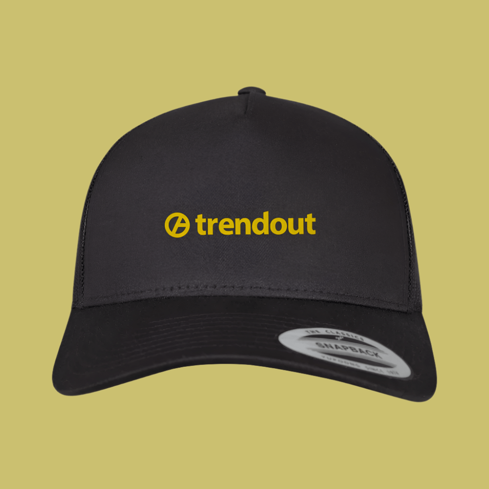 Snapback Boné Trucker Trendout I Preto/Amarelo - Trendout.pt