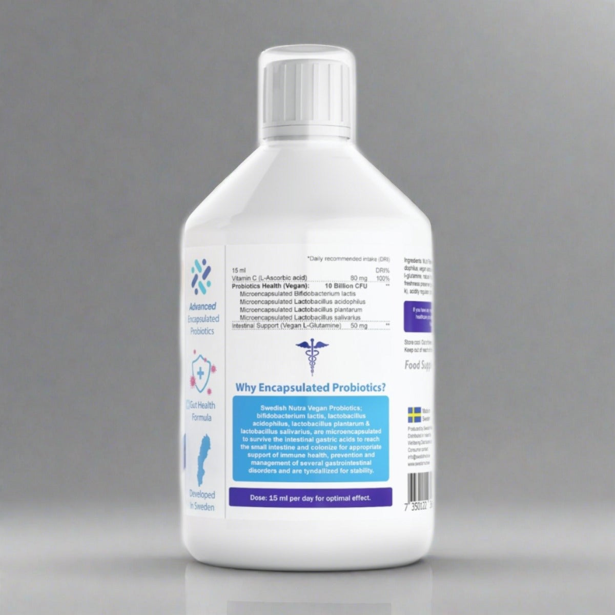 Probióticos 10 Biliões Líquido Mulher 500ml