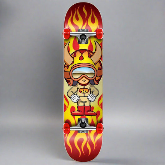 Speed Demons Characters Hot Shot Skate Completo - 8.0"