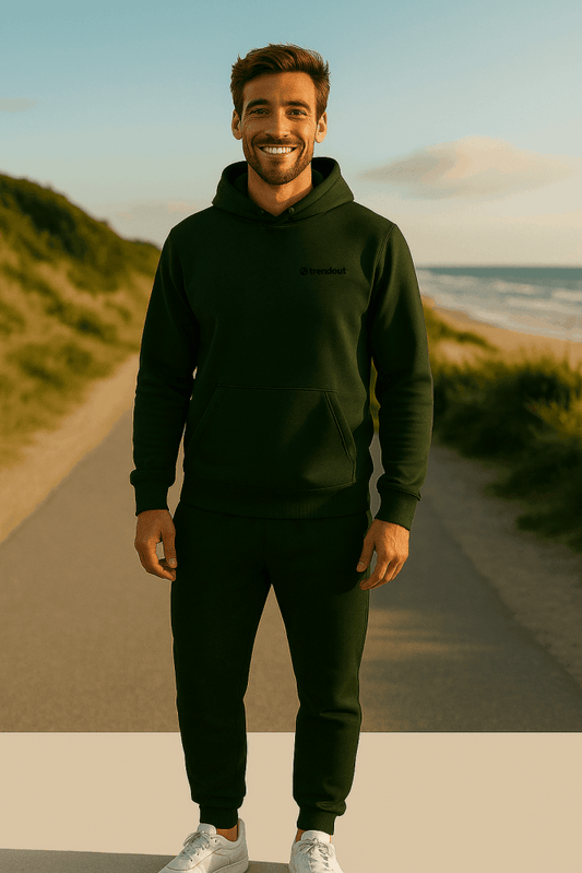 Conjunto Hoodie e Calças Trendout - Relaxed Fit - Trendout.pt