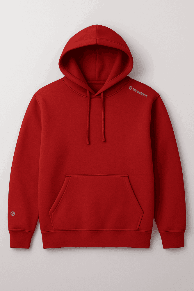 Hoodie Trendout 2026 Red - Trendout.pt