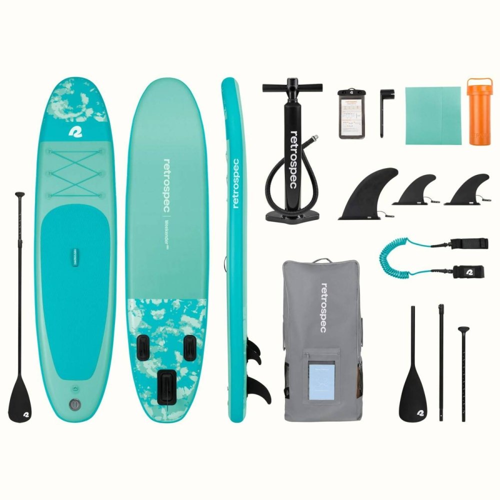 Prancha Insuflável Stand Up Paddle Retrospec Weekender Plus 10' - Trendout.pt