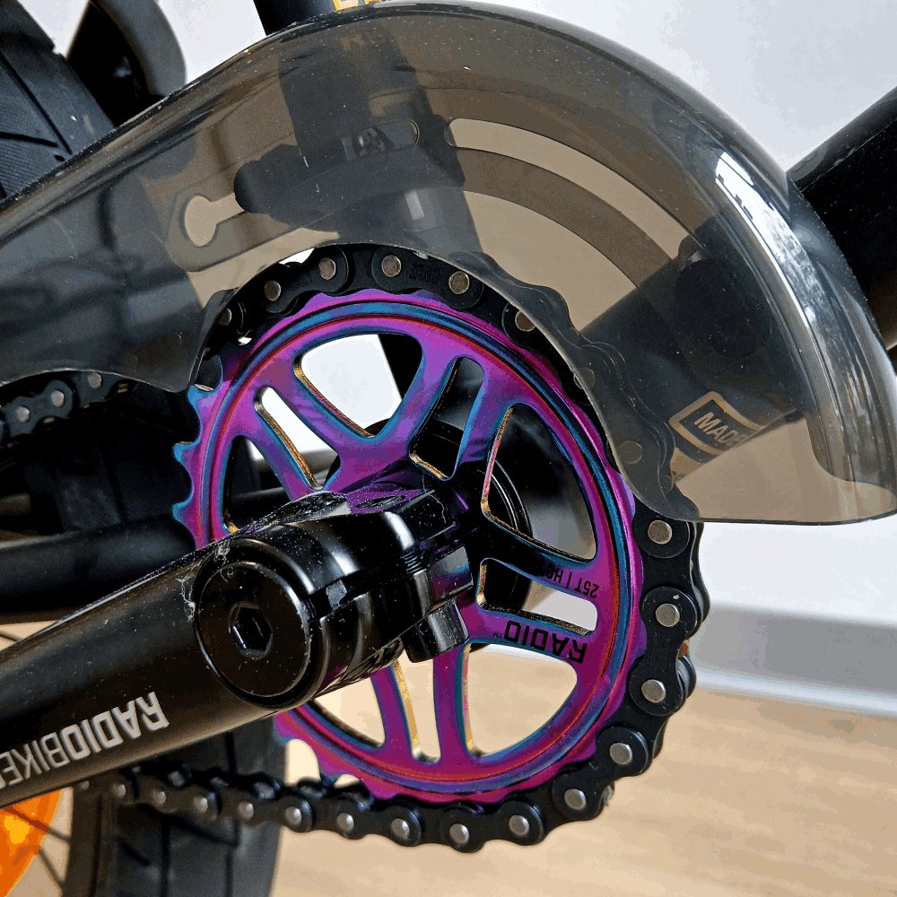 Radio Evol 20" BMX Freestyle Bike (20.3" - Mate Black) - Trendout.pt
