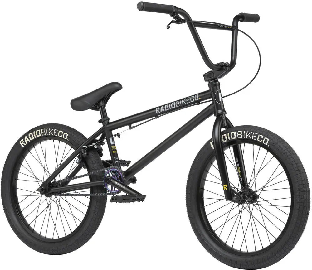 Radio Evol 20" BMX Freestyle Bike (20.3" - Mate Black) - Trendout.pt