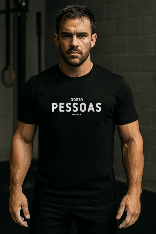 T-shirt REPX Odeio Pessoas - Trendout.pt