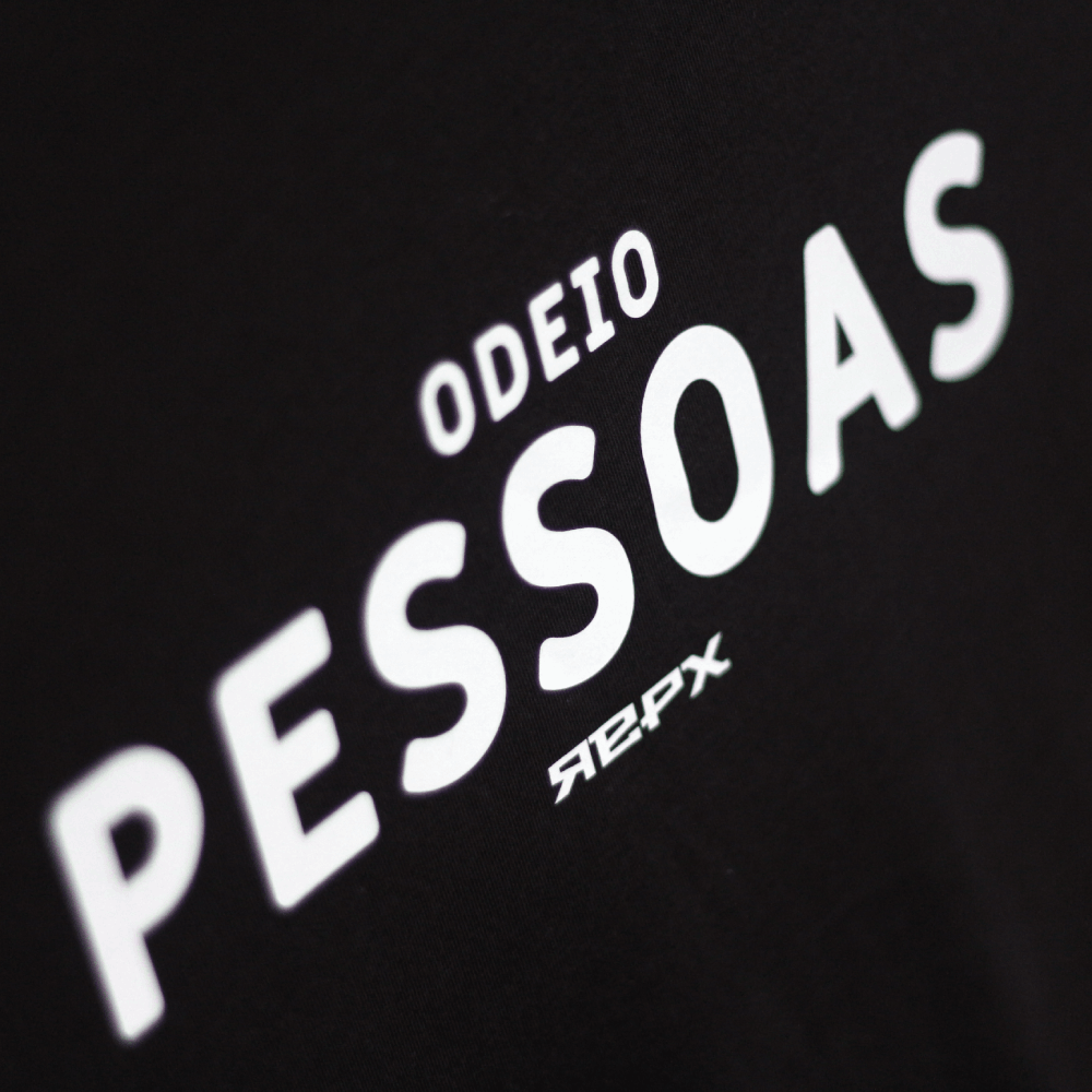 T-shirt REPX Odeio Pessoas - Trendout.pt