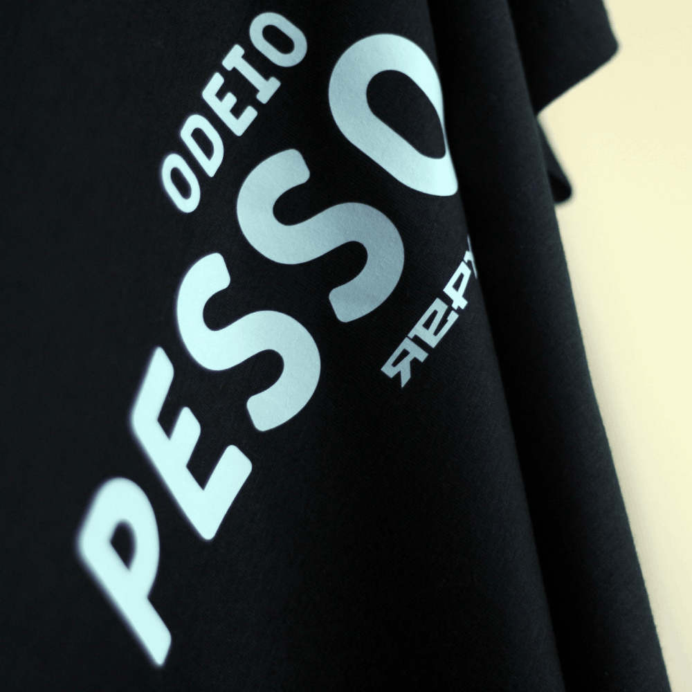 T-shirt REPX Odeio Pessoas - Trendout.pt