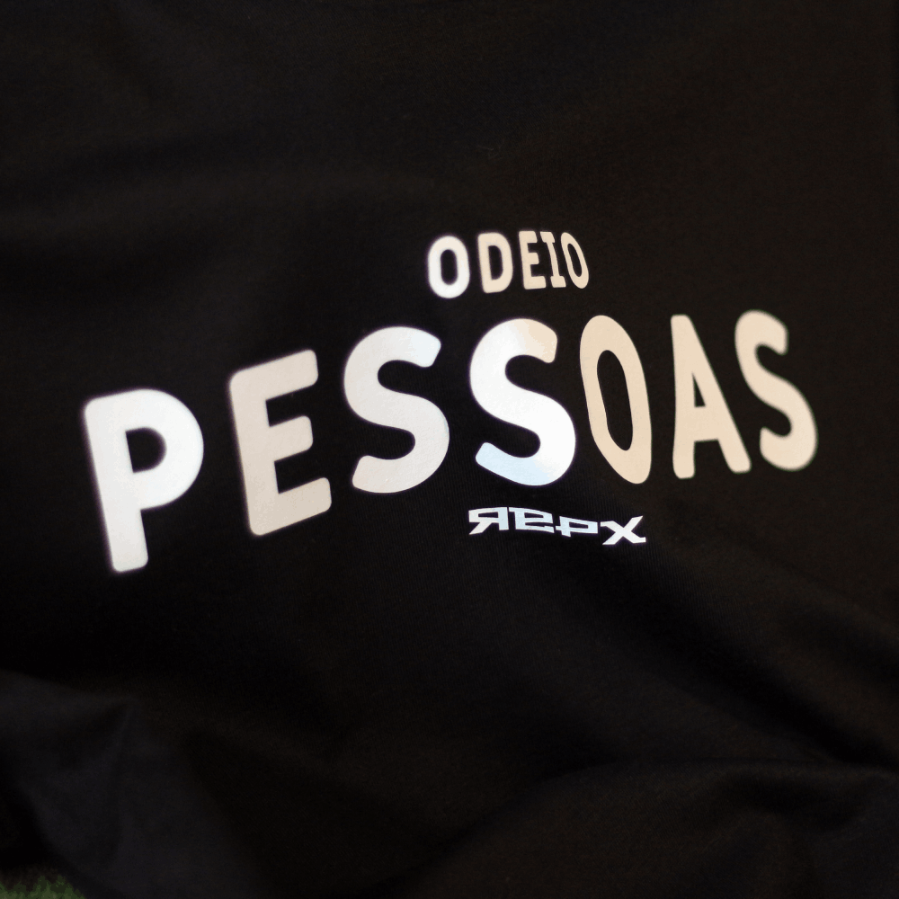 T-shirt REPX Odeio Pessoas - Trendout.pt