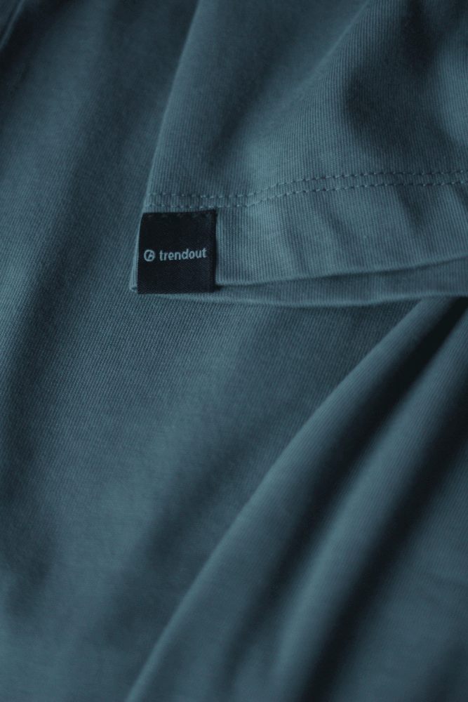 T-shirt Trendout Oversized Cinza - Trendout.pt