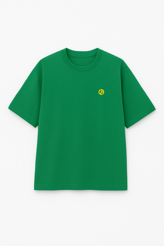 T-shirt Trendout Oversized Verde - Trendout.pt