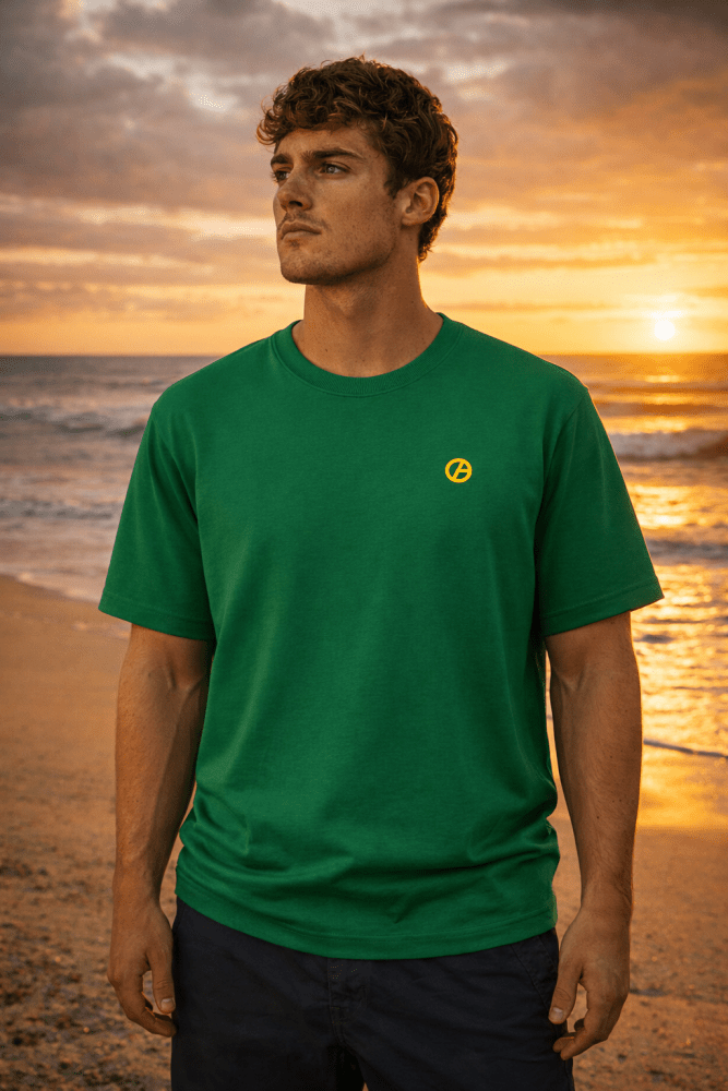 T-shirt Trendout Oversized Verde - Trendout.pt