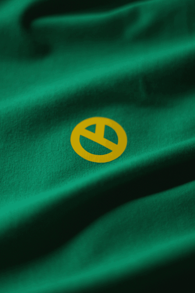 T-shirt Trendout Oversized Verde - Trendout.pt