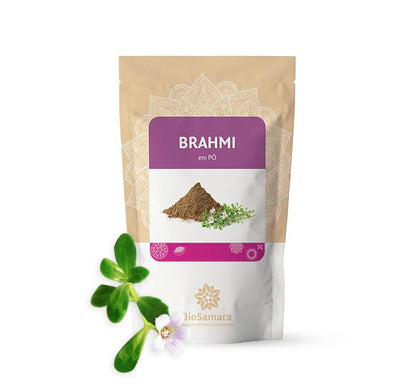 Brahmi em Pó - Memória, Capacidade Mental, Calmante