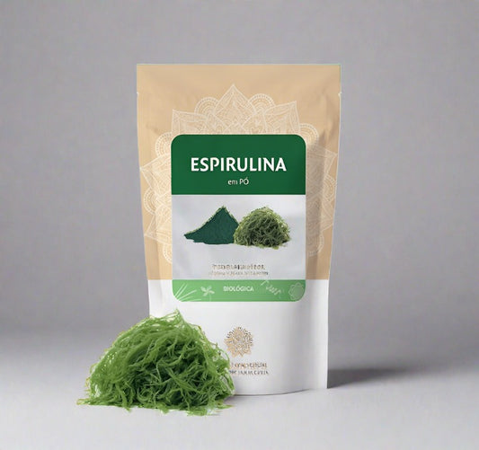 Espirulina em Pó Bio - Micro alga ancestral rica em mineraisEspirulina em Pó Bio - Micro alga ancestral rica em minerais