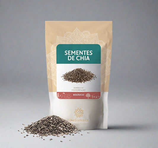 Sementes de Chia Bio - Omega 3 e 6, Minerais e Fibras