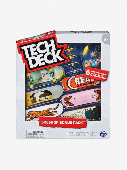 Tech Deck Fingerboard Real Skateboards Sk8shop Bonus Pack