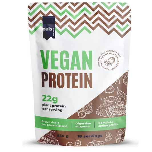 Puls Whey Vegan Chocolate Avelã 550g